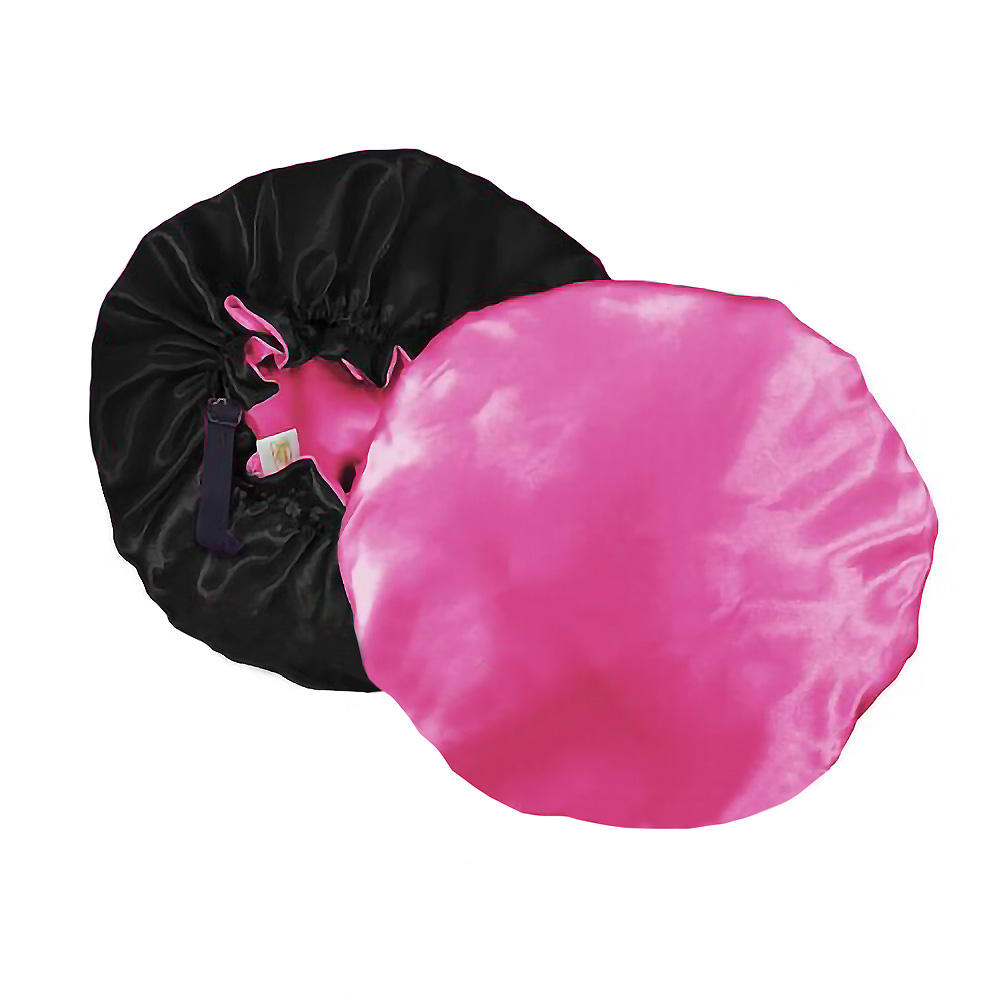 Natural hair essentials, adjustable and reversible Satin bonnet and pillowcases with eye mask set of 9