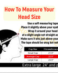 Satin lined wig cap for moisture retention, good for all hair types (4 pack black)